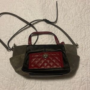 Couch cross body purse